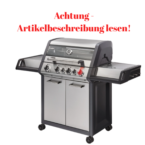 Enders Gasgrill Monroe Pro 4 SIK Turbo mit 4 Brennern und Seitenkocher #734