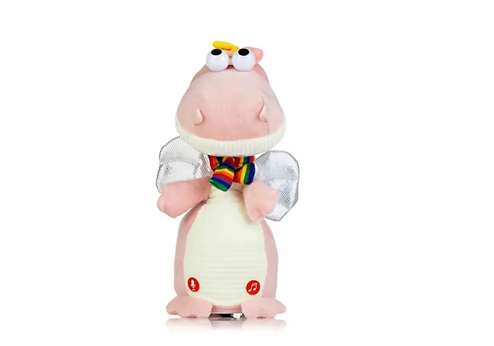 sprechender Dino kann tanzen, singen & nachsprechen Kuscheltier Plüschtier