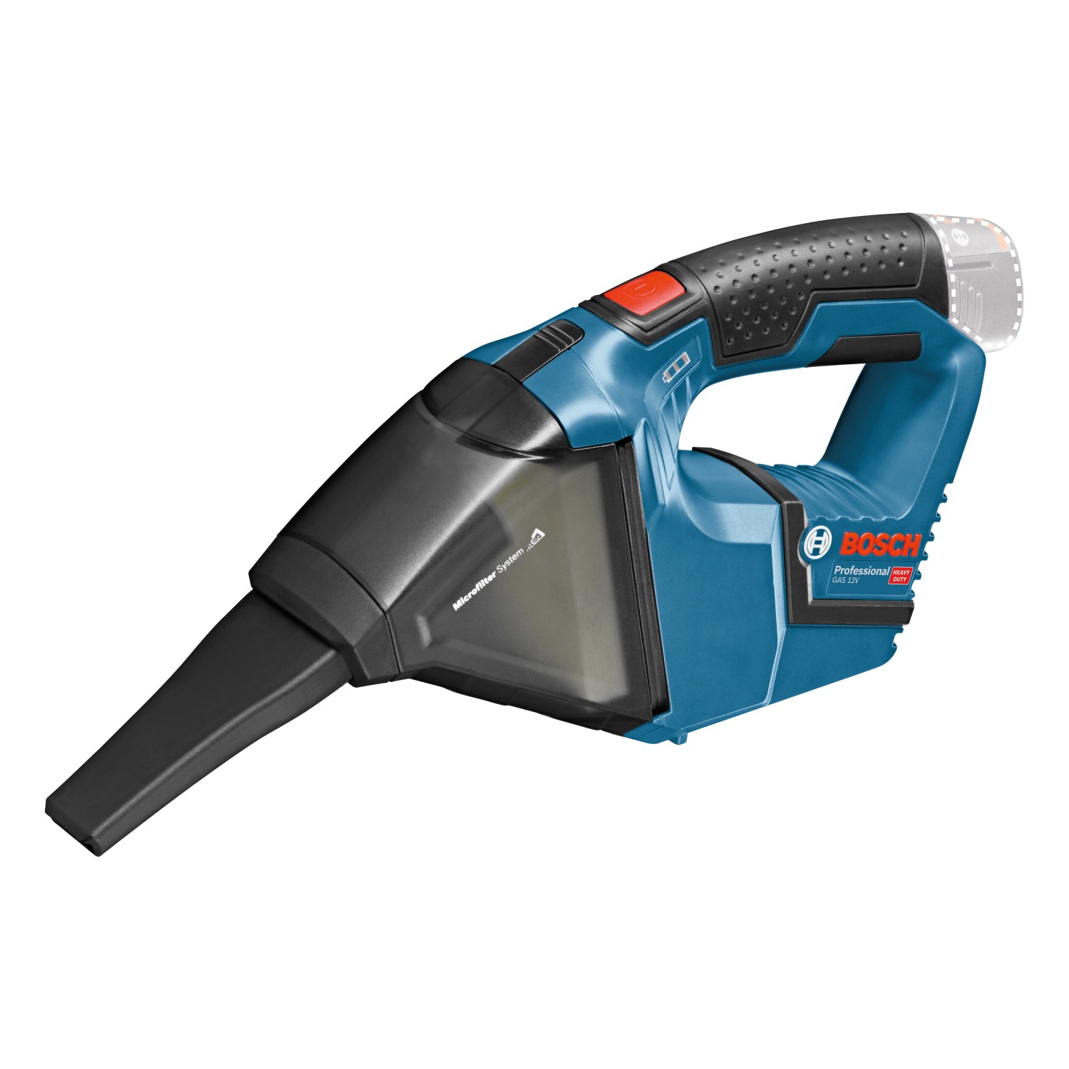 Bosch Professional Akku Handstaubsauger GAS 12 V LI Solo ohne Akku und Ladegerät