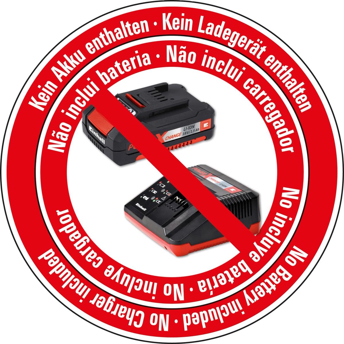 Einhell Power X Change Akku Drucksprühgerät GE WS 18/150 Li Solo ohne Akku und Ladegerät