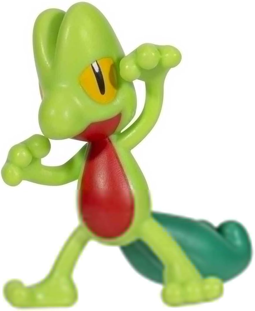 Pokémon Clip'n'Go Poké Ball mit Geckarbor & Nestball - 5 cm Figur