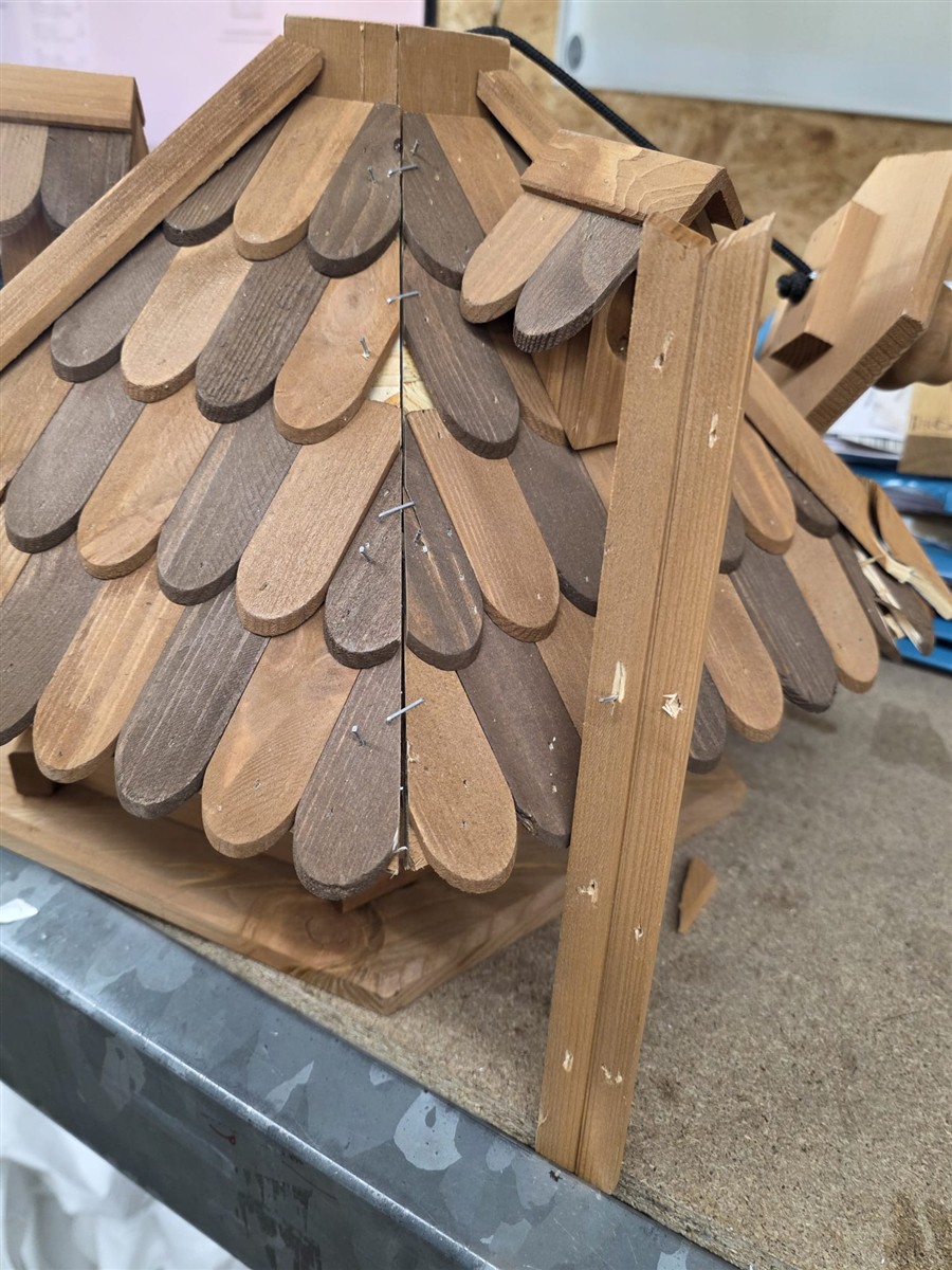 Dachziegel, Holz, Dachdecking, Holzschindeln, Konstruktionselemente