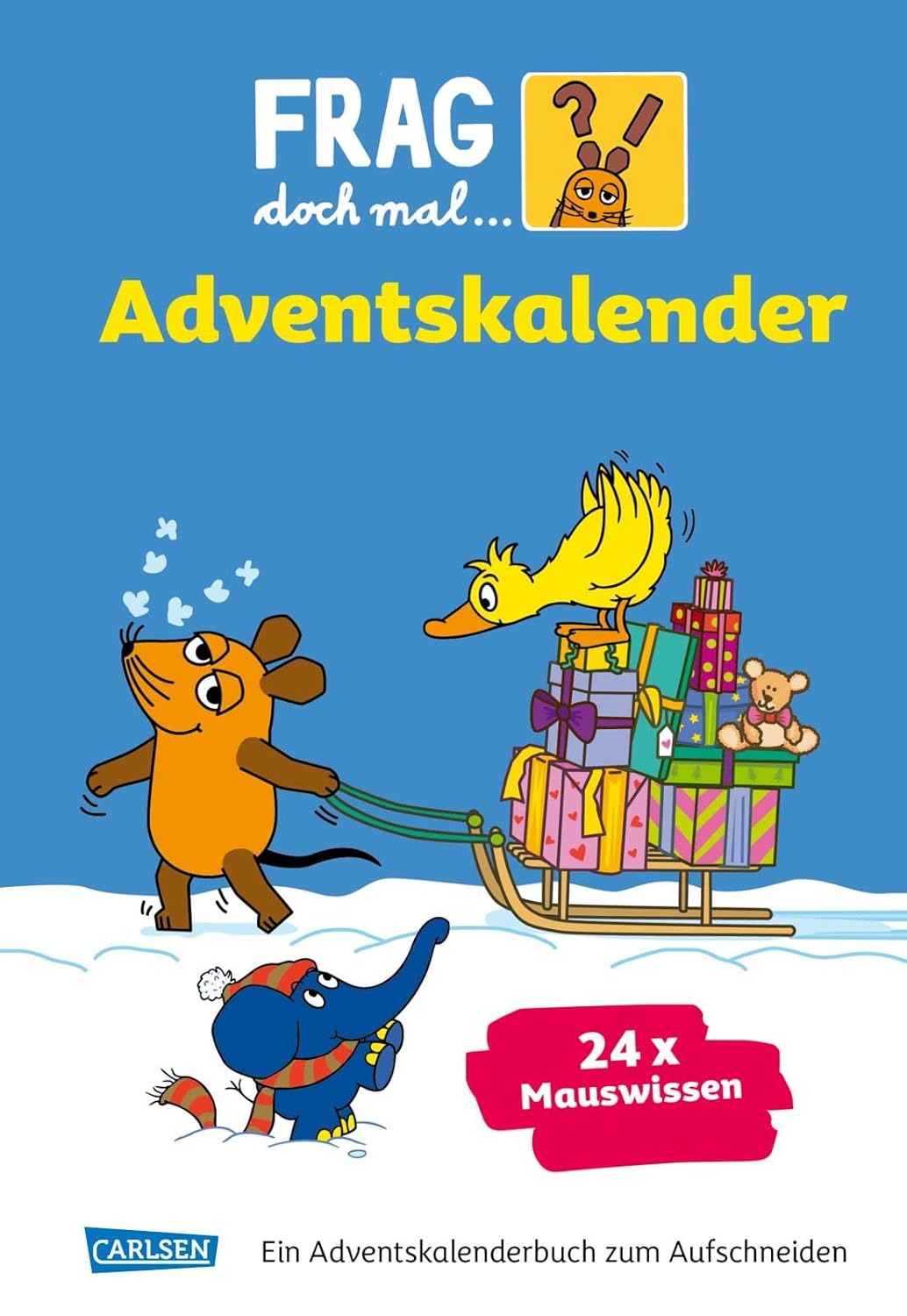 Frag doch mal ... die Maus: Der Adventskalender 2025: Adventsbuch für Kinder ab 4 Jahren mit 24 Sachgeschichten zum Aufschneiden