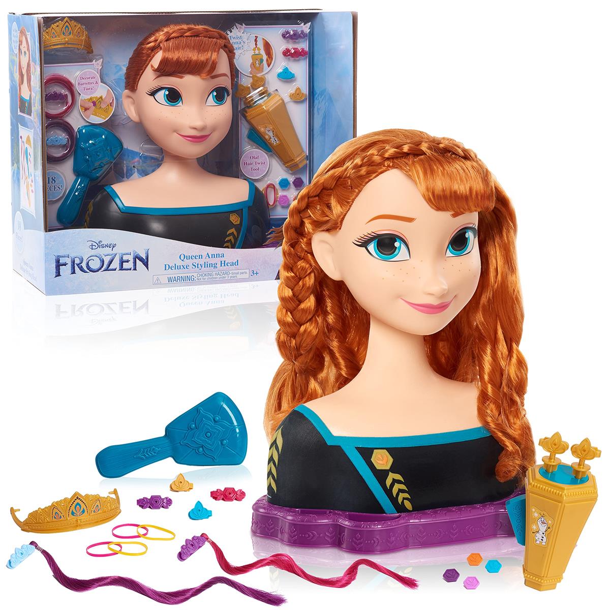Disney Frozen 2 Anna Deluxe Stylinghead