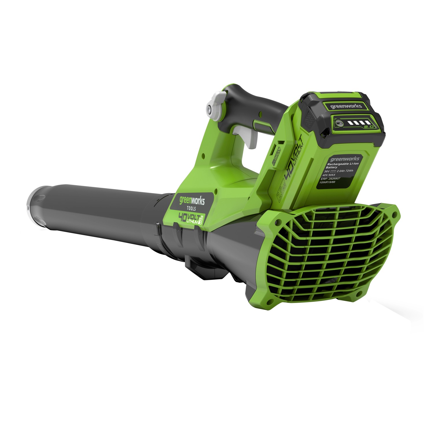 Greenworks Akku Laubbläser G40AB 40 V Solo ohne Akku und Ladegerät