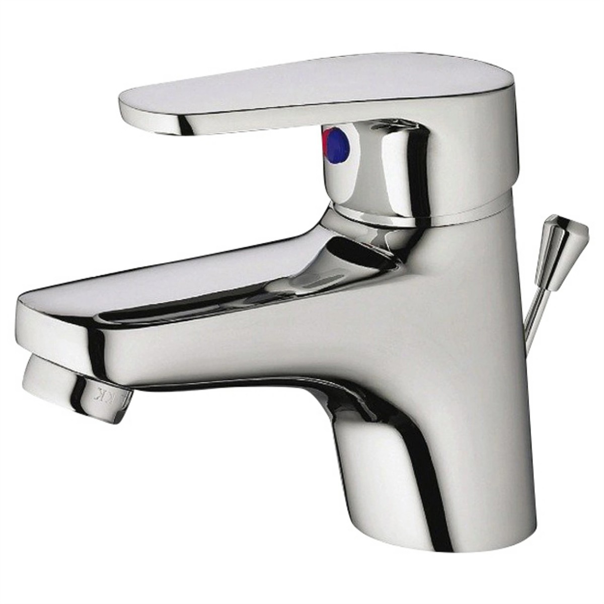Wasserhahn, Waschtischarmatur, Chrom, Einhandarmatur, Batterie, Mischer