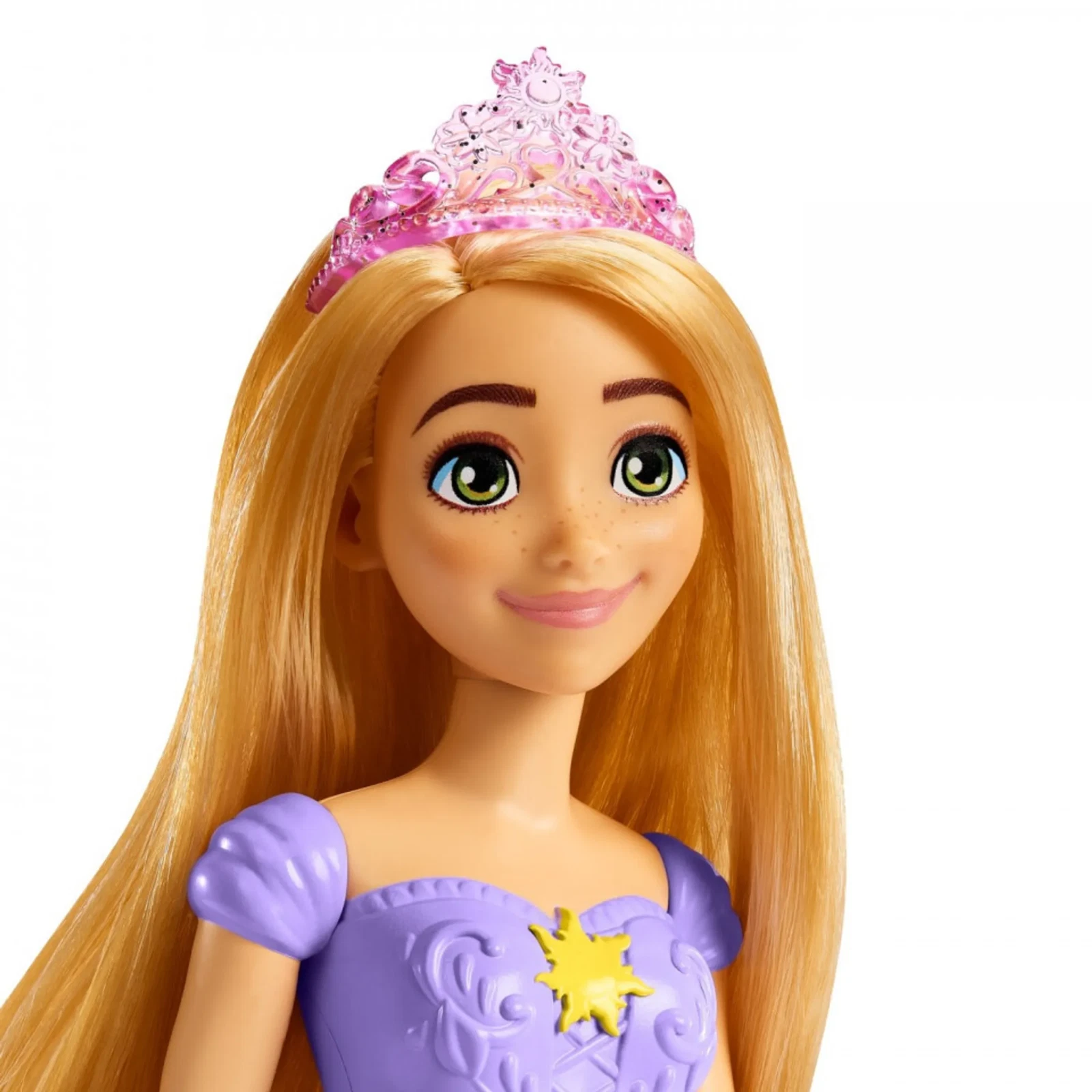 Barbie Rapunzel Puppe beweglich - Disney Princess von Mattel, blonde Haare