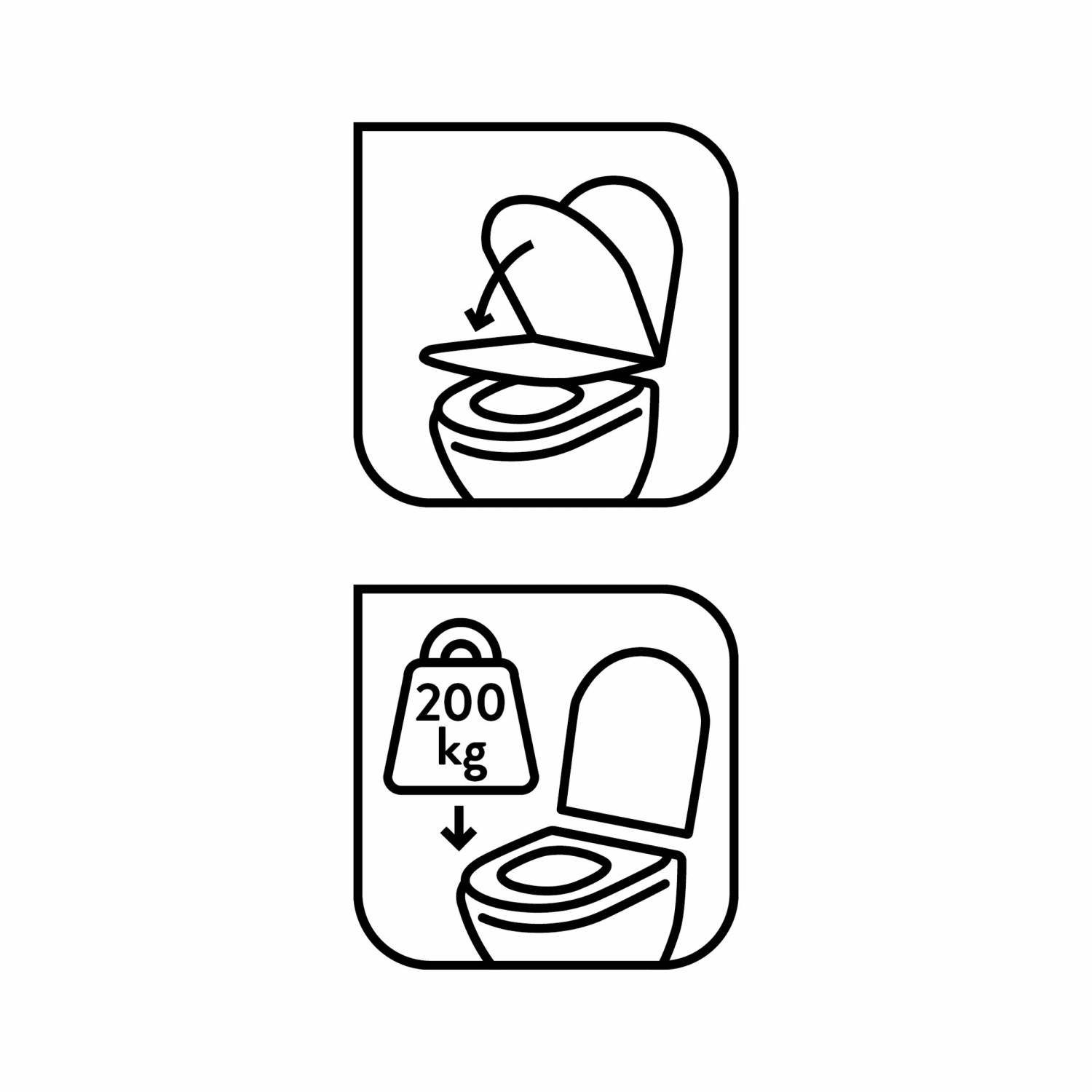 baliv WC Sitz Lules mit Absenkautomatik Holzkern Braun