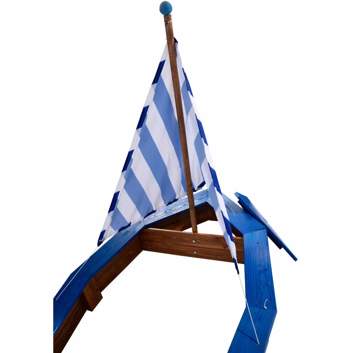 Dobar Sandkasten Schiff blau Sandkiste Segelboot Sandbox