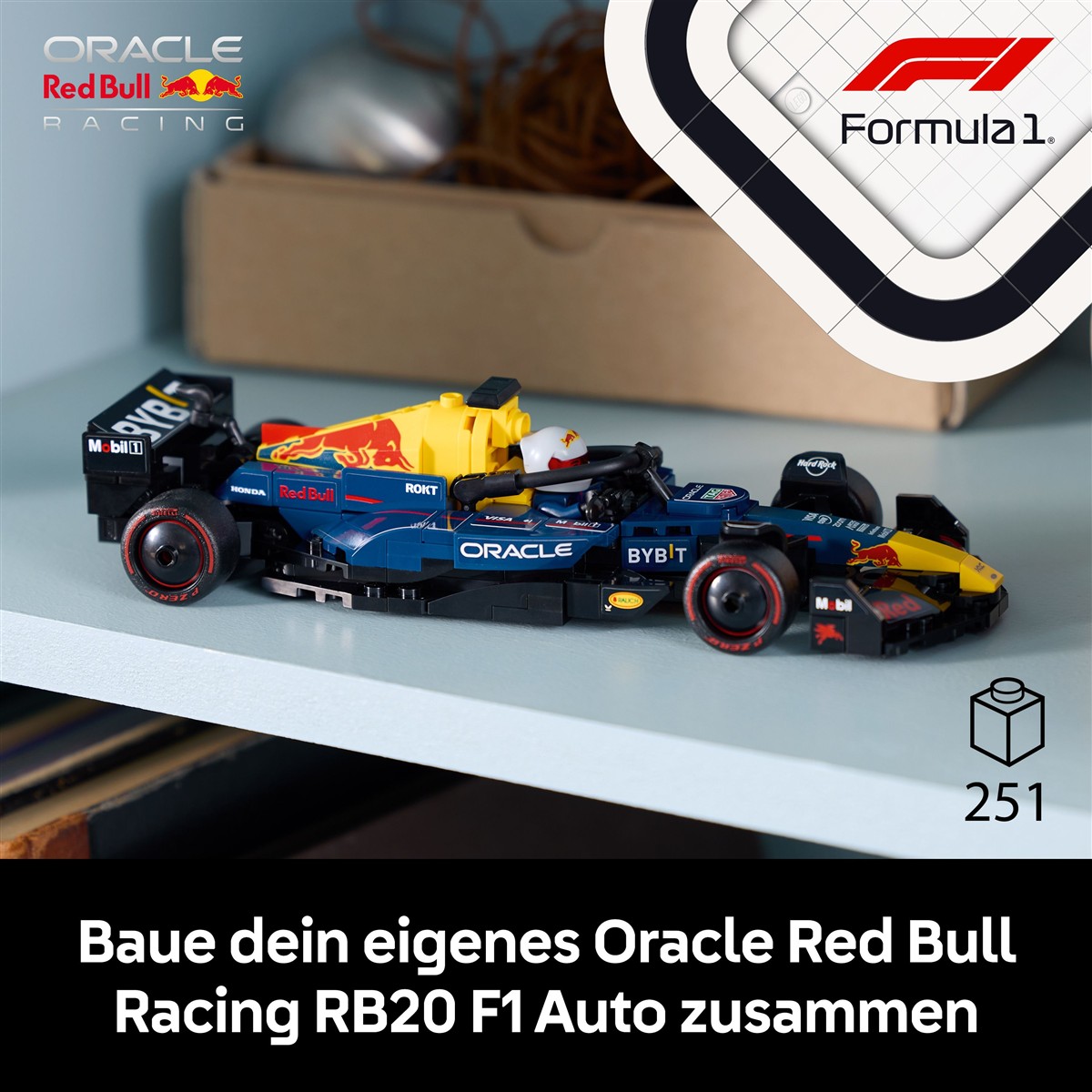 modellauto, formel-1, lego-technic, rennwagen, rot-blau