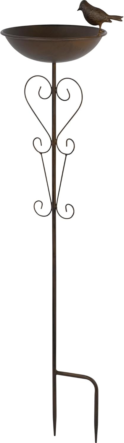Pflanzenschale, Gartenfigur, Vogel, Stabdeko, Dekohalter