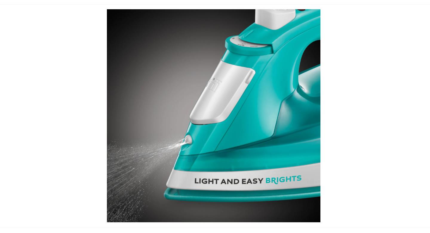 Russell Hobbs Dampfbügeleisen Light & Easy Brights Aqua 24840-56