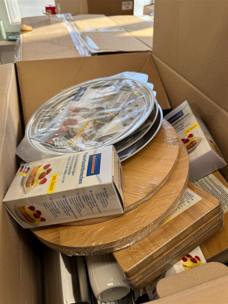 1x Palette Haushaltswaren Restposten Sonderposten Retourenware