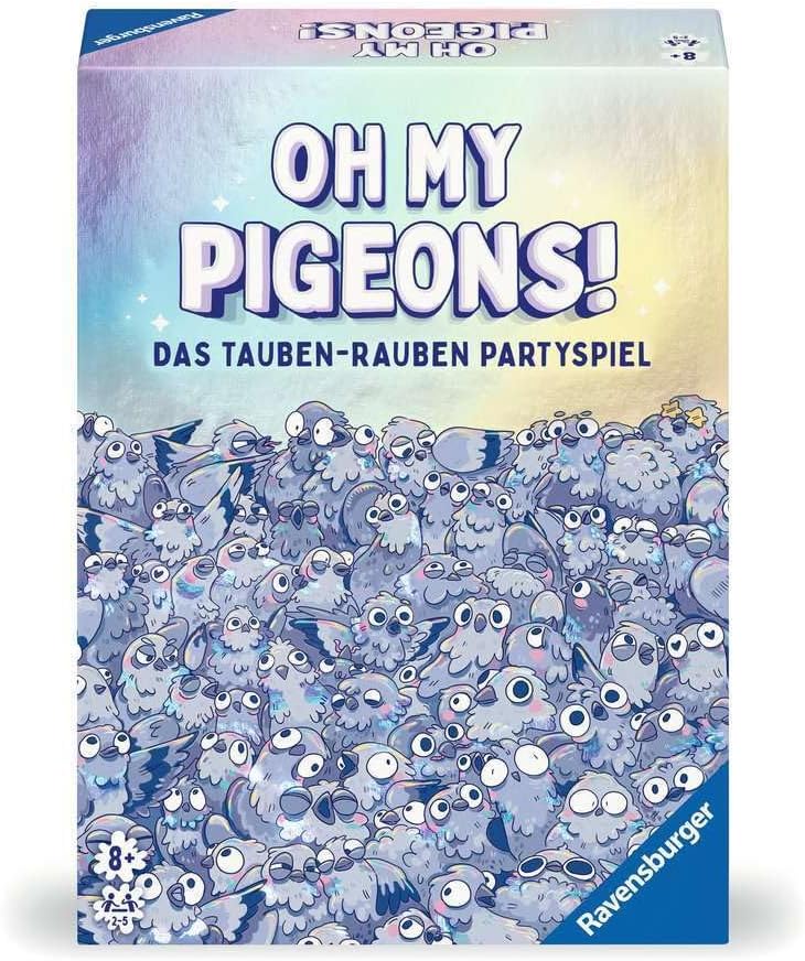 Ravensburger 22688 - Oh My Pigeons Partyspiel Kartenspiel Geburtstagsgeschenk