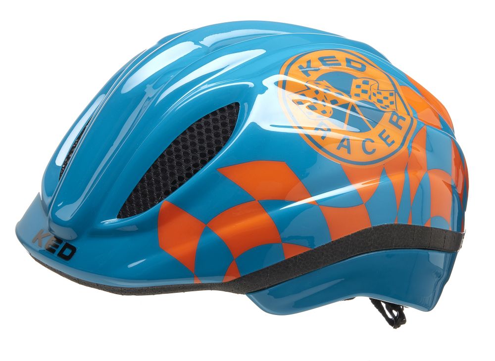 KED Kinder Meggy Trend Fahrradhelm Racer Petrol orange 52-58cm
