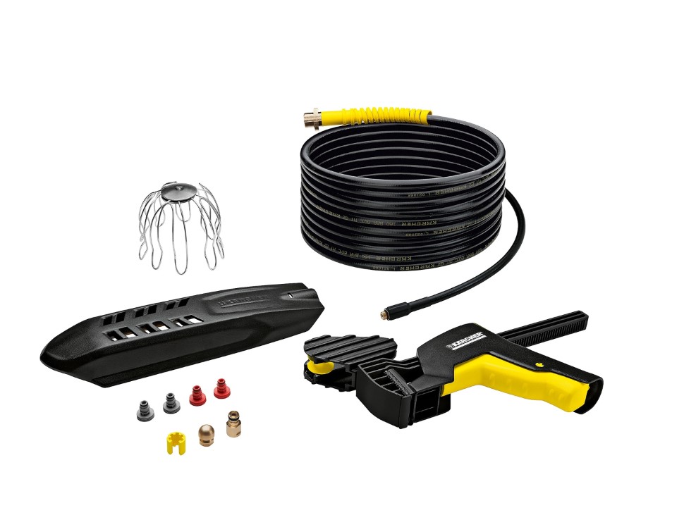 Kärcher Dachrinnen und Rohrreinigungs-Set 20 m