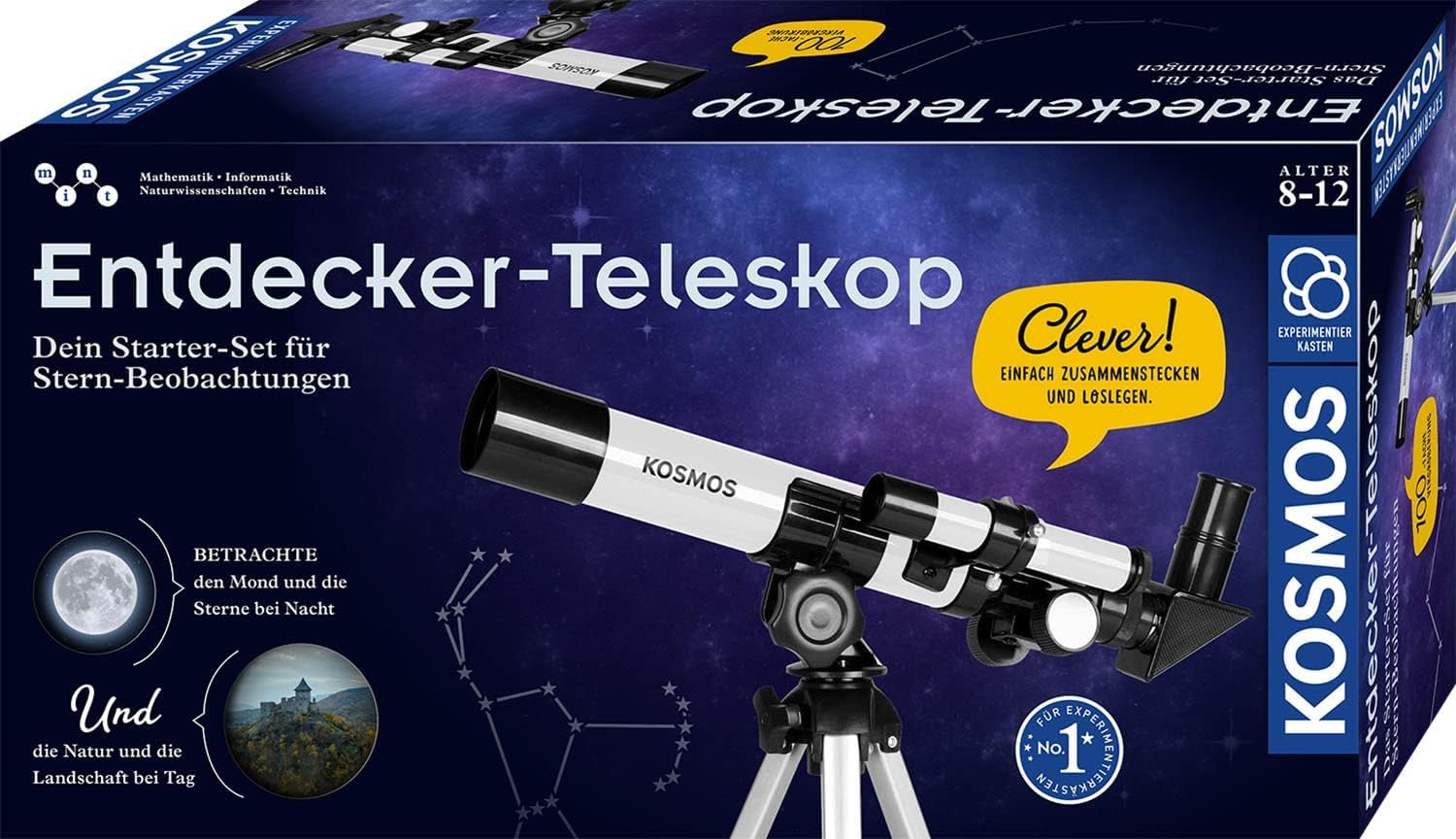 Kosmos 676889 Entdecker-Teleskop: Experimentierkasten