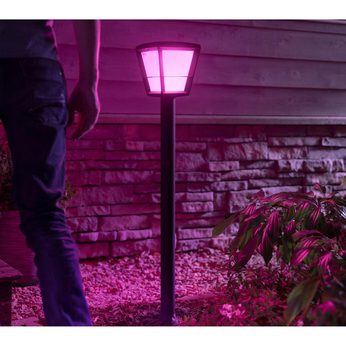 Philips Hue White & Color Ambiance Econic LED Wegeleuchte