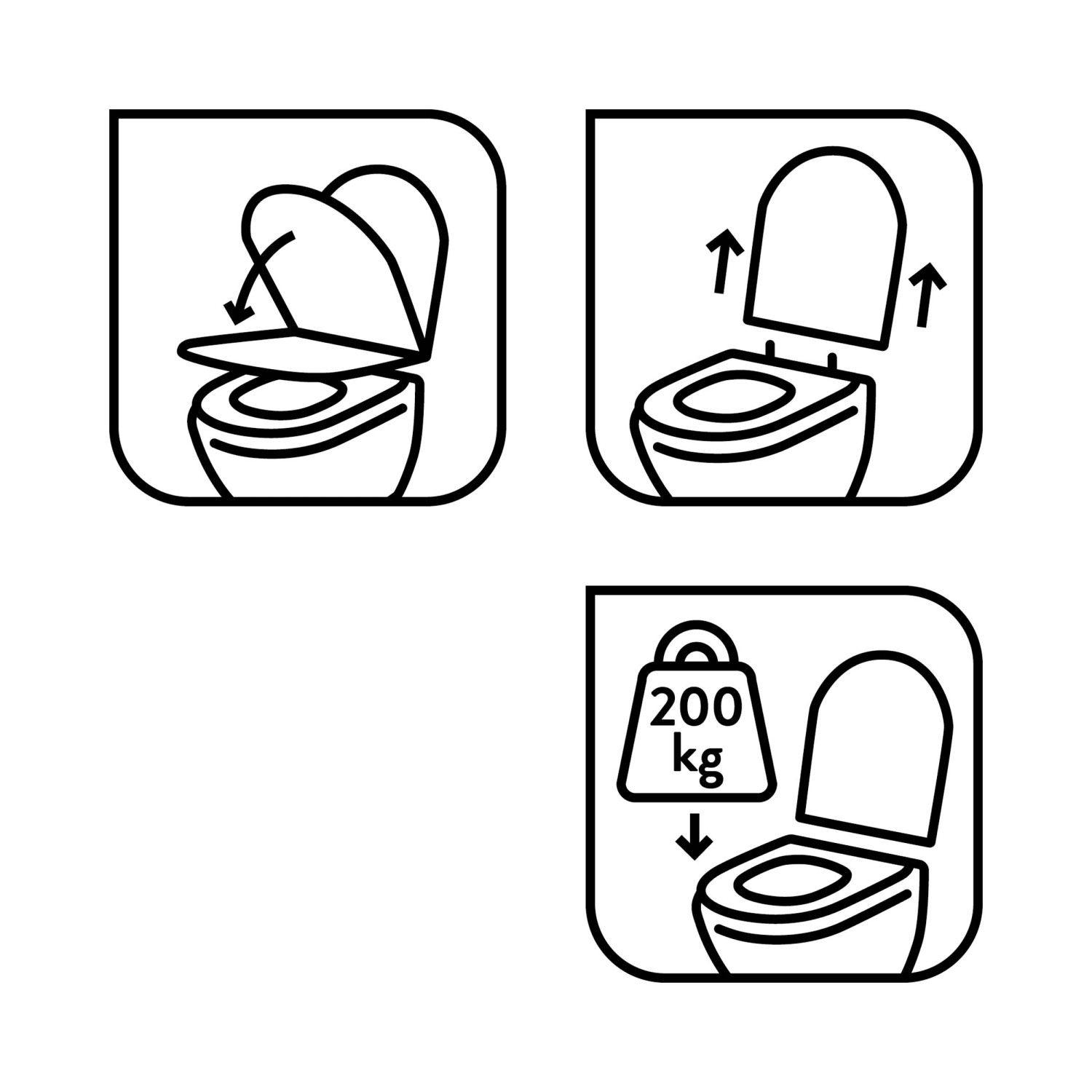 baliv WC Sitz Vouga mit Absenkautomatik MDF Holzkern Marmoroptik