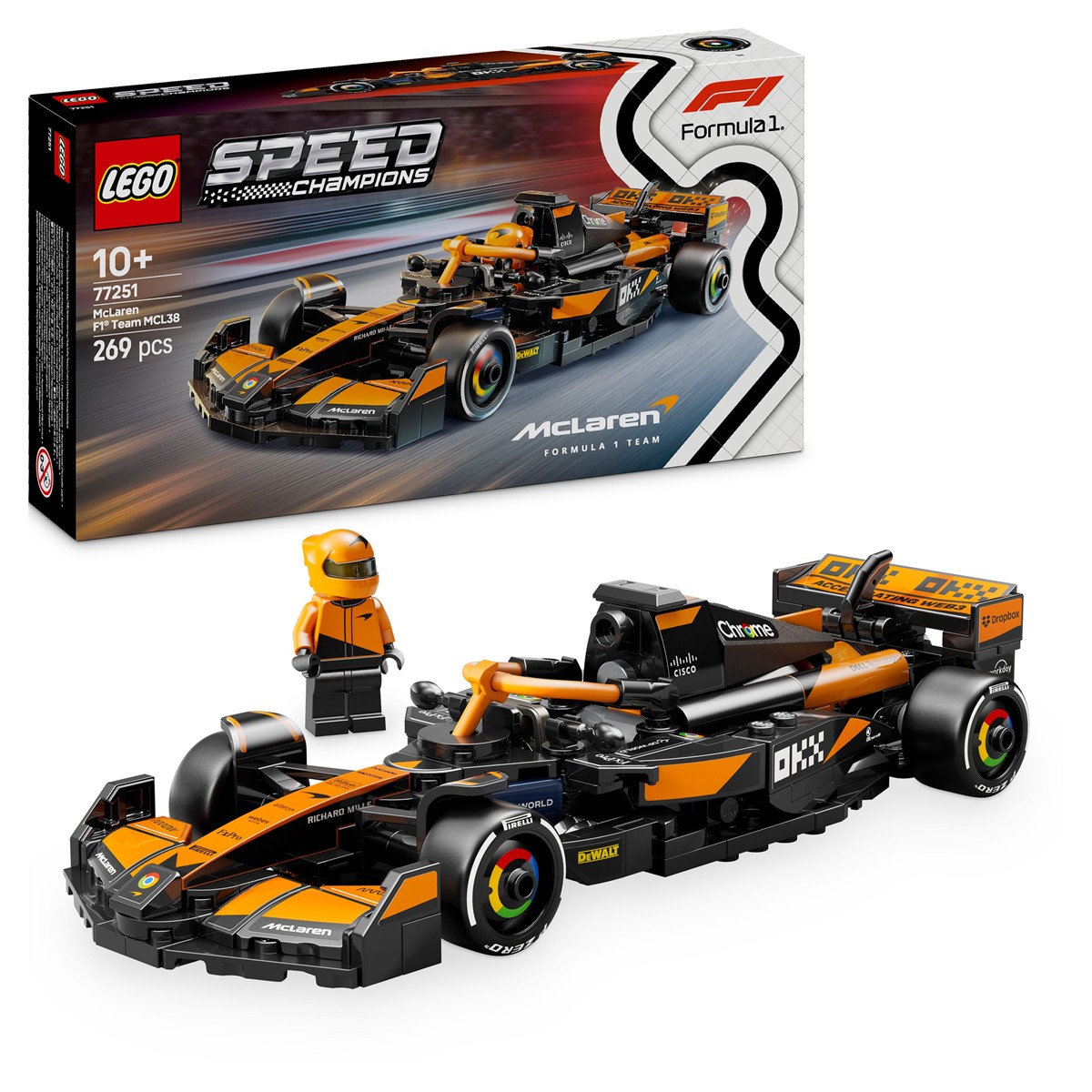 Lego, Speed Champions, McLaren, Formel 1, Rennwagen