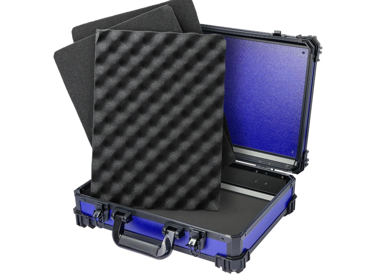 Schutzhülle, Koffer, Koffer-Innenseite, Schaumstoff-Pads, Transportcase
