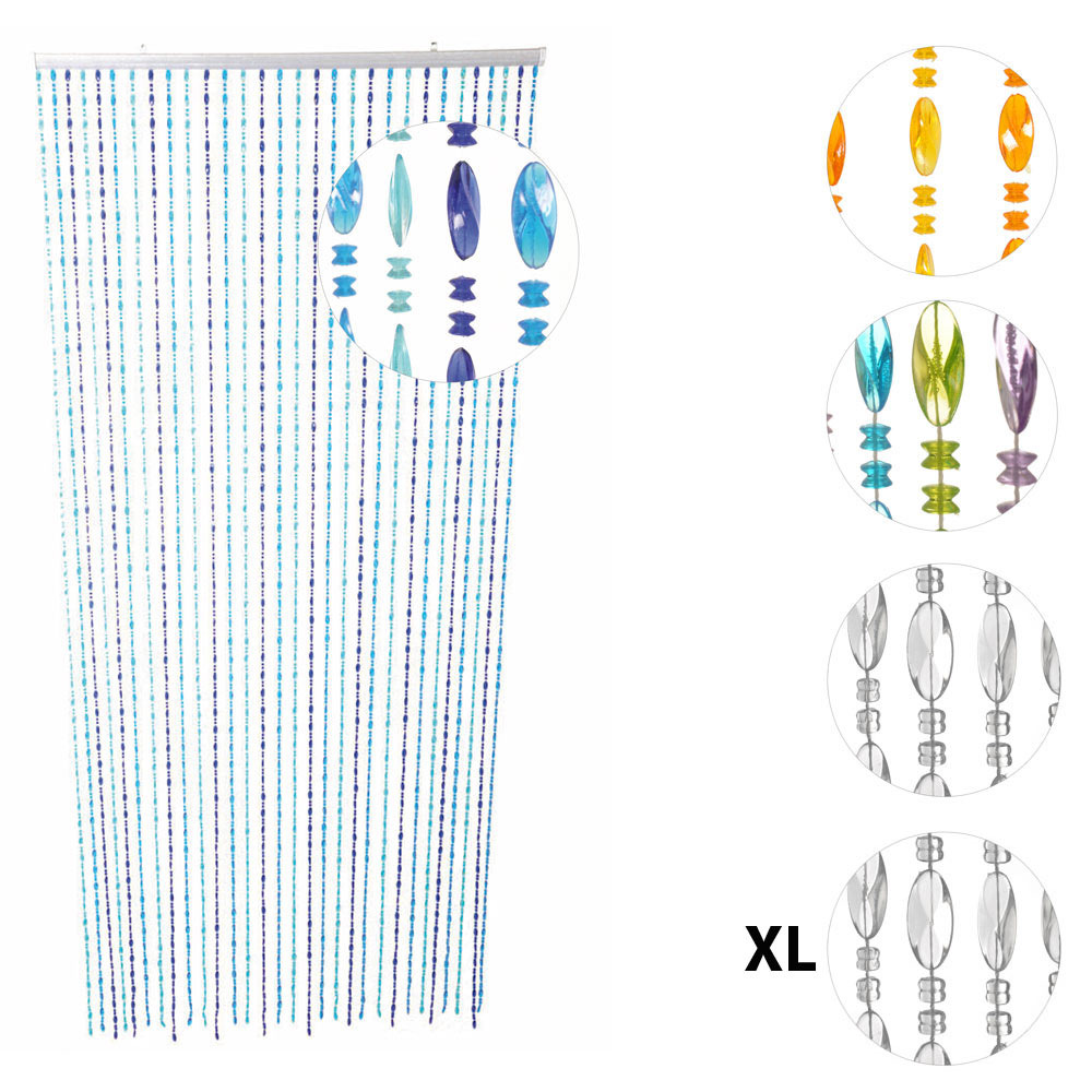 Türvorhang TWISTER, verschiedene Farben und Größen, Kunststoff