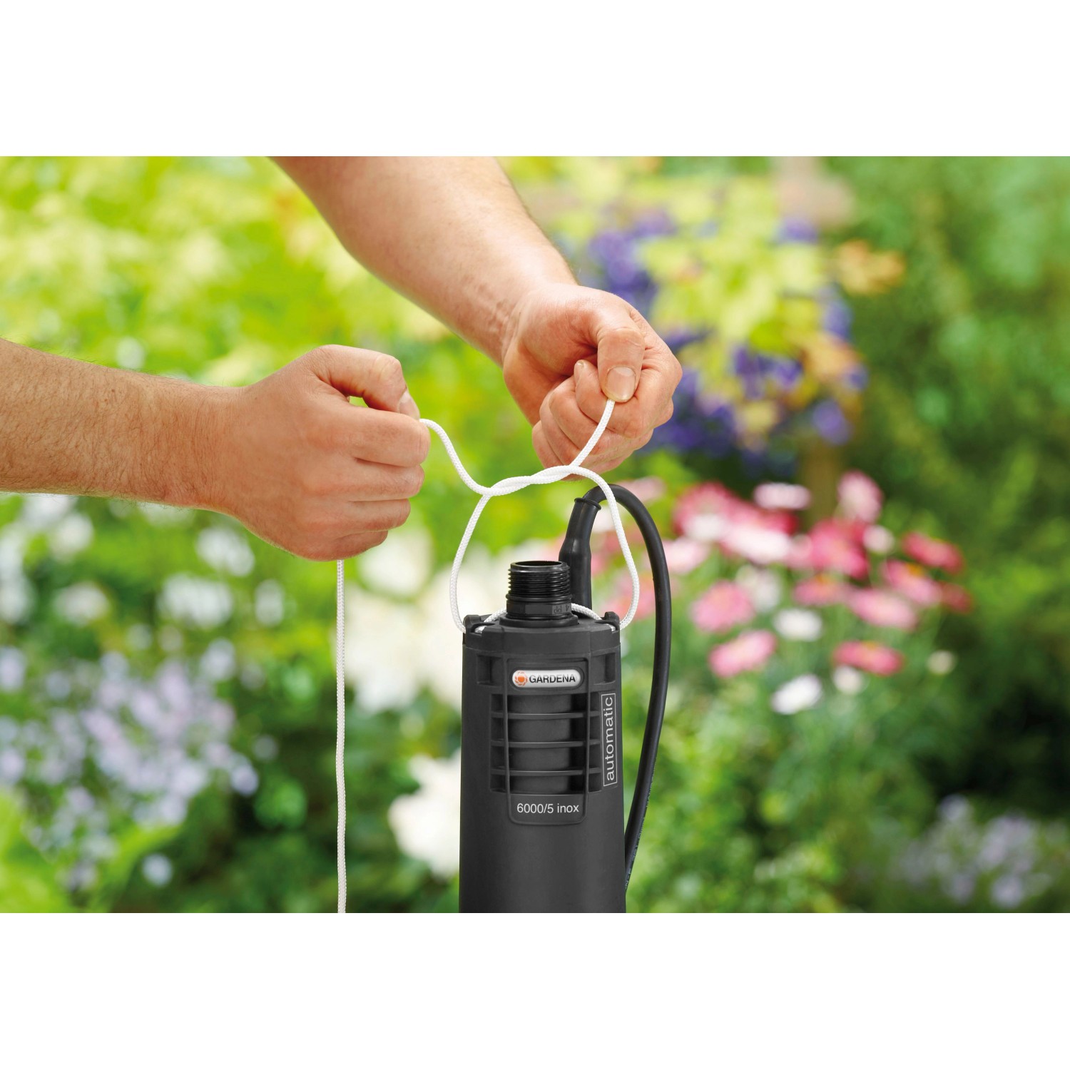 Gardena Tiefbrunnenpumpe 6000/5 inox automatic
