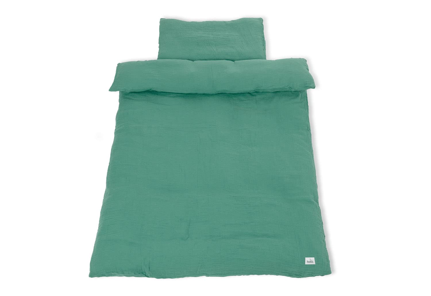 PINOLINO 630001 31 Musselin Bettwäsche für Kinder 100x135