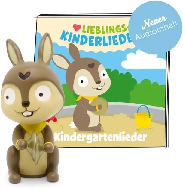 Tonies Hörfiguren für Toniebox 10001106 Lieblings Kinderlieder Kindergartenlieder Minimusiker Hörspiel Hörbuch