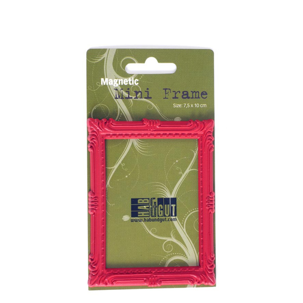 Magnet-Bilderrahmen rot Design: Classic