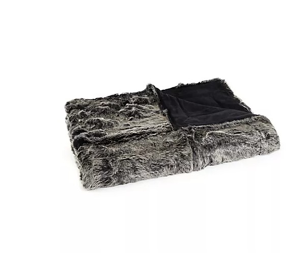 MONT CHALET Premium Wendeplaid Acryl Fellimitat Kuscheldecke Decke Winterdecke