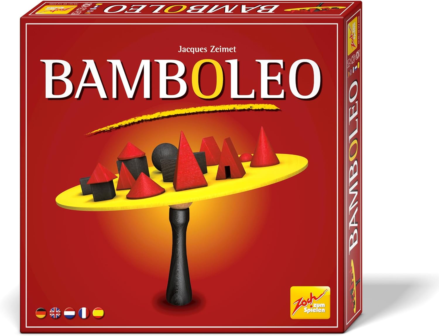Zoch 601120100 Bamboleo Familienspiel Gesellschaftsspiel Spieleklassiker Spielplatte