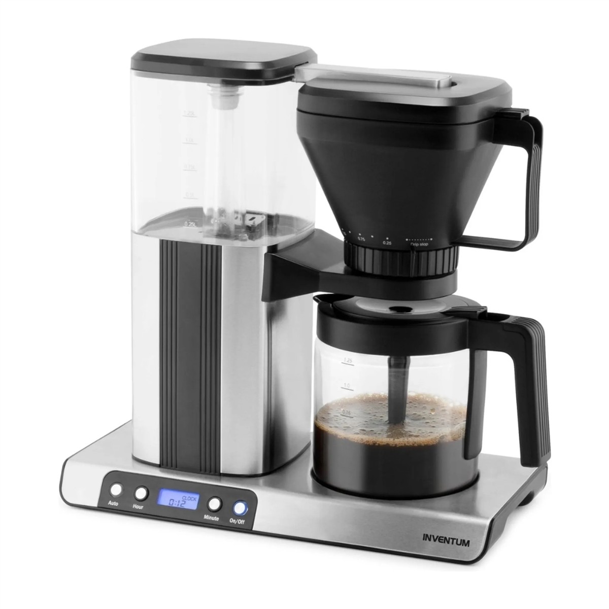 Kaffeemaschine, Kaffeezubereitung, Filterkaffeemaschine, Glasbehälter, Brühsystem