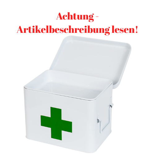 Erste Hilfe Box, Notfallbox, Kühlbox, Medizinschrank, Kunststoffbox