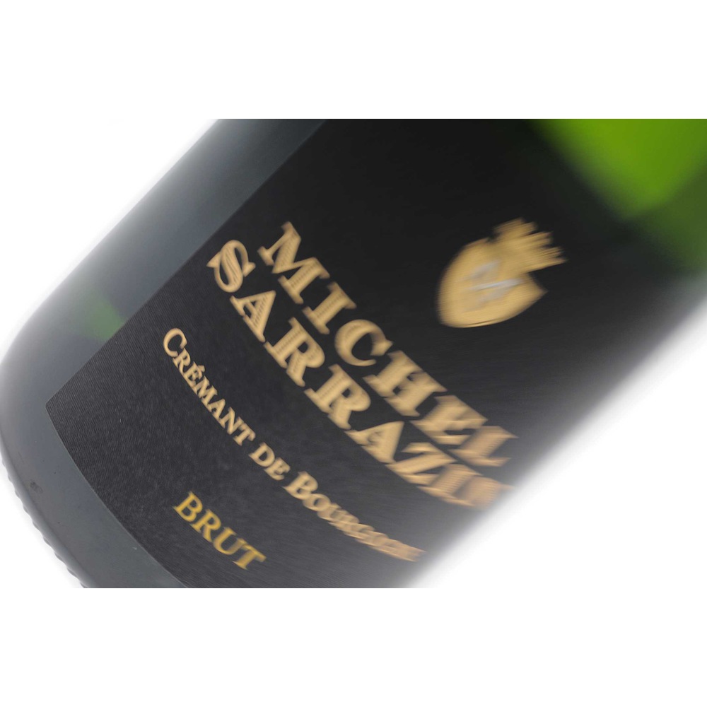Crémant de Bourgogne BRUT Michel SARRAZIN et Fils, 0,75 ltr.