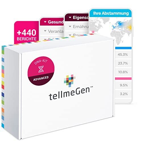 DNA-Test Advanced DNA-KIT DNA-Analyse Sequenzierung Abstammungstest