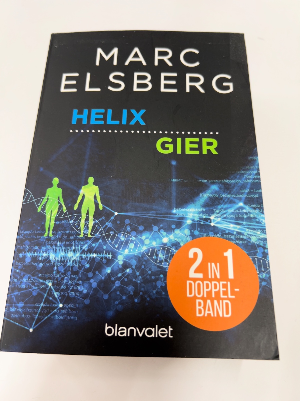 Buch, Helix Gier, 2 in 1 Doppelband, Blanvalet, Sci-Fi Roman