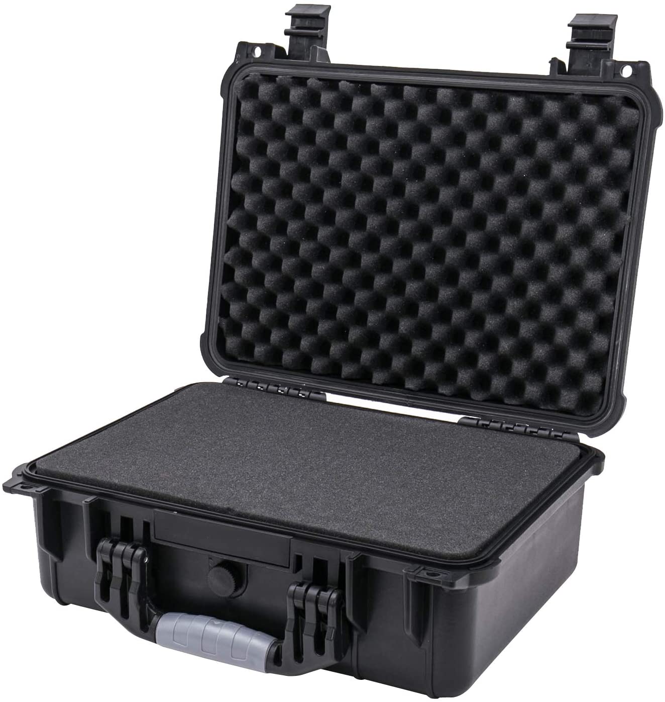 HMF Outdoor-Fotokoffer Waffenkoffer mit Rasterschaumstoff L41cm #2707