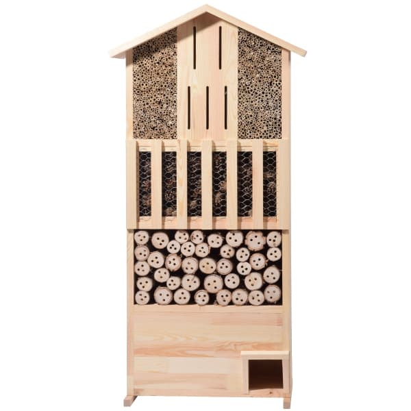 Bienenhotel, Insektenhaus, Holz, stäbchen, Nistkasten