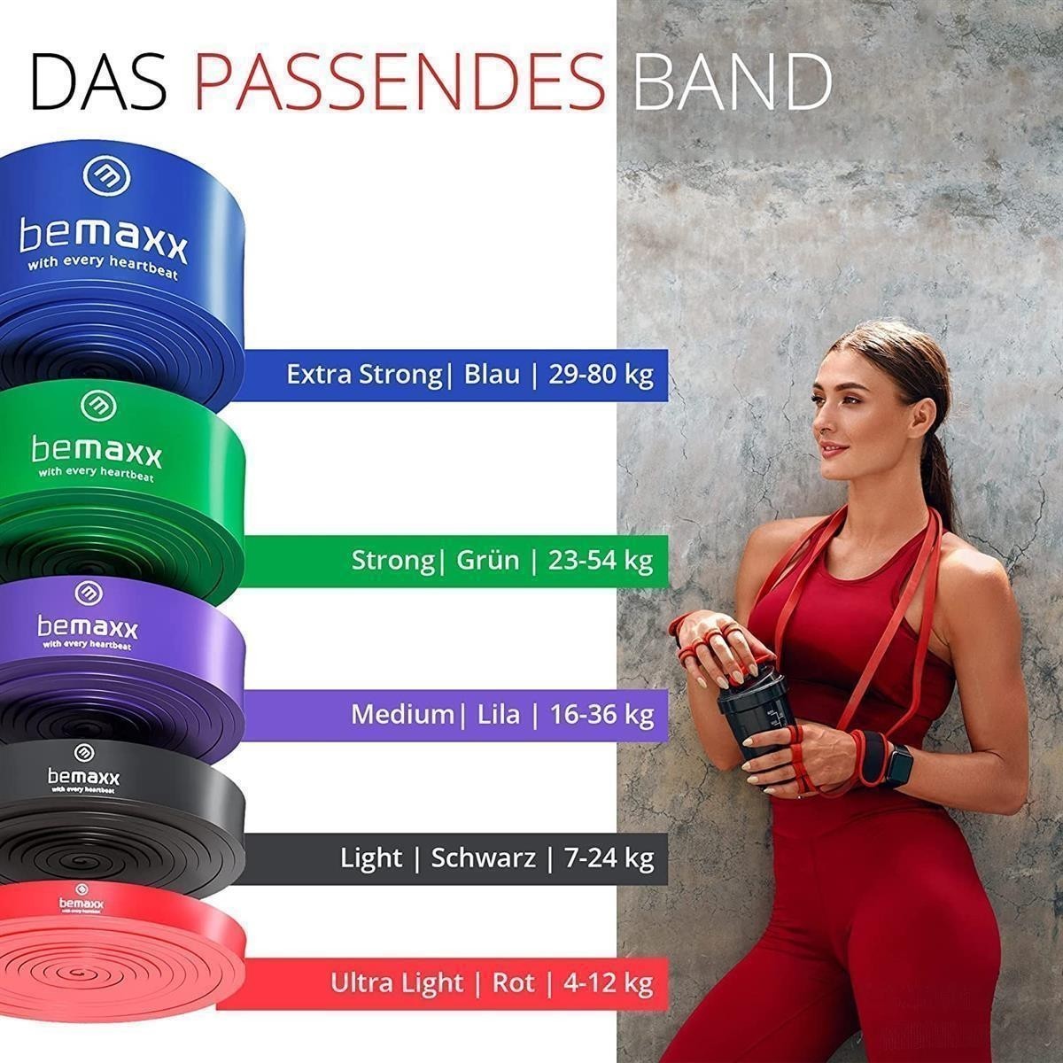 Fitness, Bandagen?, Fitness-Set?, Workout Kleidung, Farbenfrohe Bänder