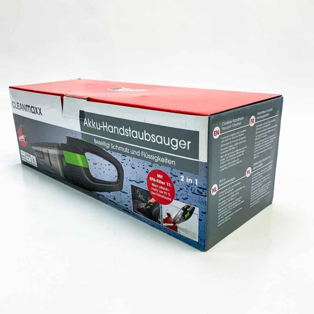 MAXXMEE Cordless Handheld Vacuum Cleaner Removes Dirt & Absorbs Liquids