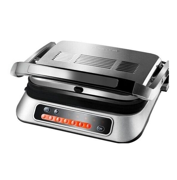 Hanseatic 83347967 Kontaktgrill Grill Sandwichmaker 7 Grillprogramme 2100 Watt