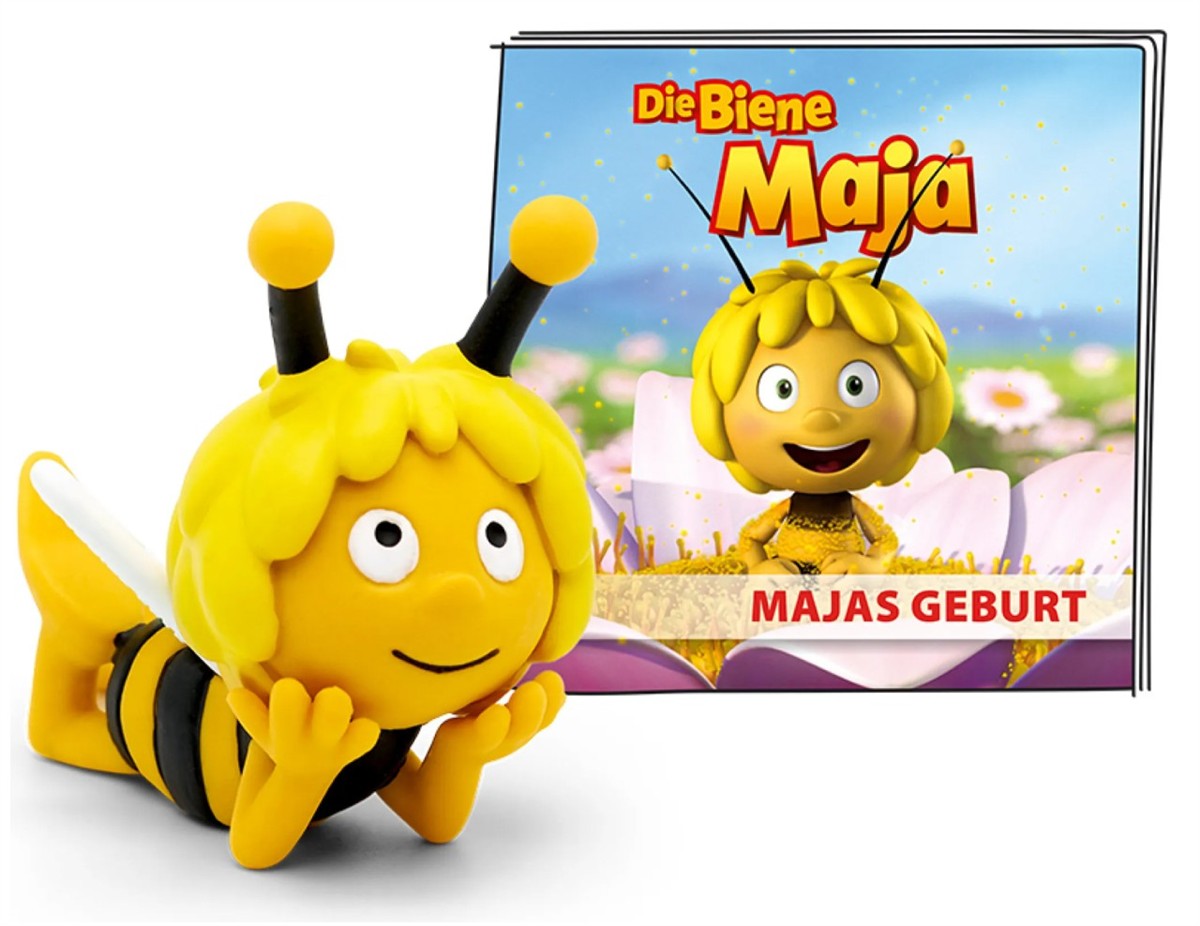 Biene, Figur, Kunststofffigur, Flachfigur, Maja-Charakter