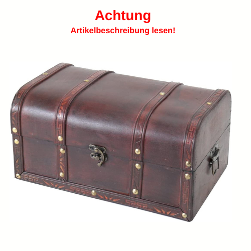 HMF Schatztruhe aus Holz Portugal Gr. S #1862