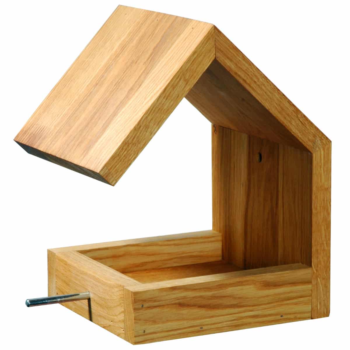 Dobar Vogelfutterhaus aus Eichenholz Bauhaus III