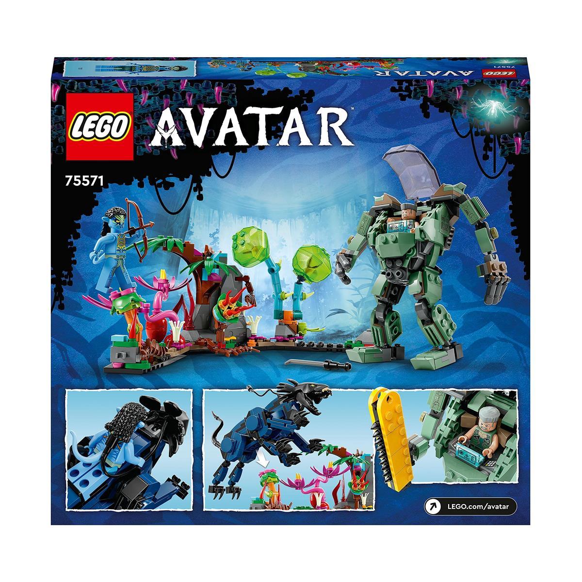 LEGO 75571 Avatar Neytiri und Thanator vs. Quaritch im MPA baubares Action-Spielzeug mit Tierfigur und Pandora-Filmszene LEGO-Bausteine LEGO-Sets LEGO Steine Bausteine Sets Steine