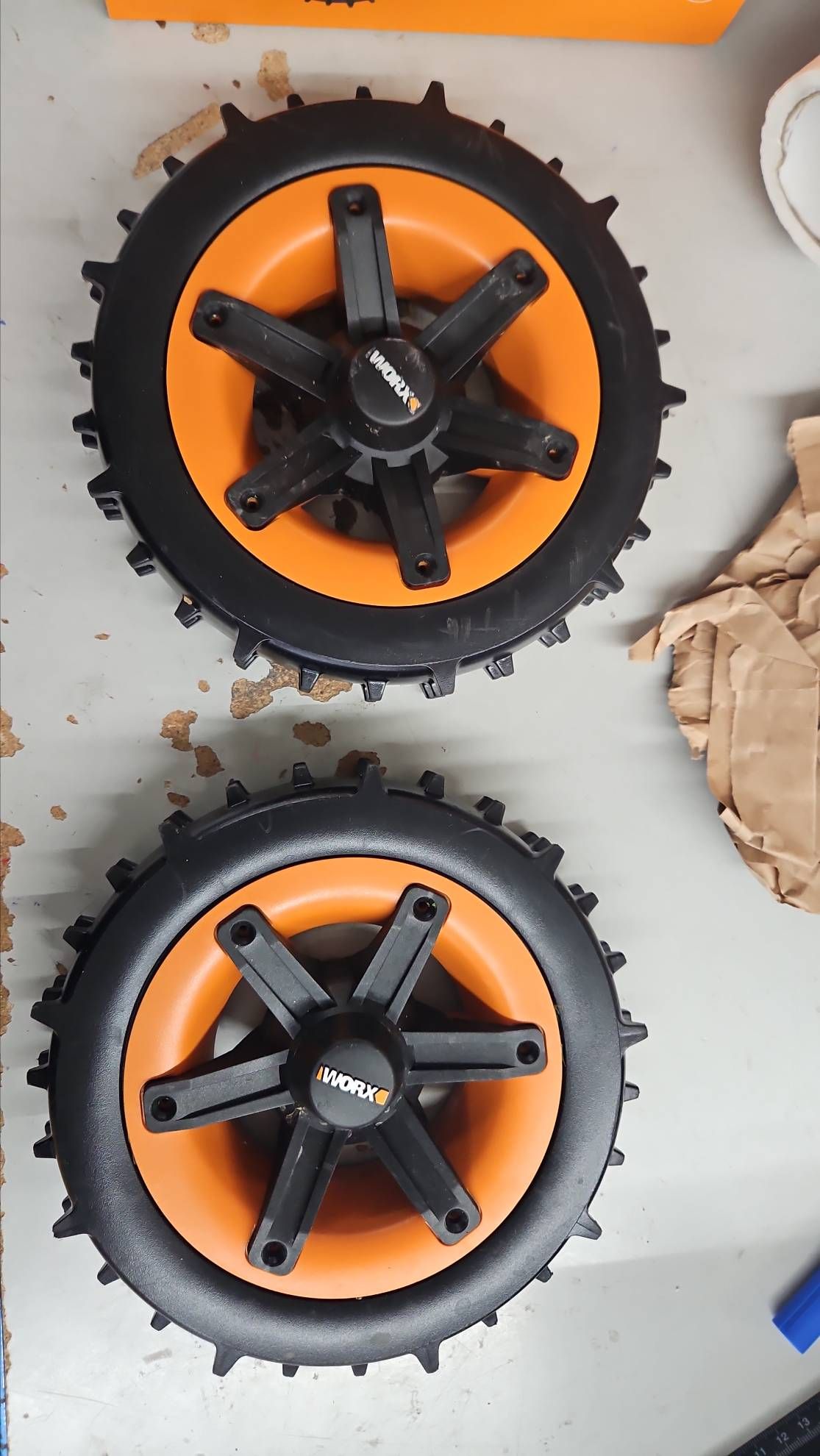 Worx Spike Räder WA0952 für Mähroboter Landroid M-Modelle #E553