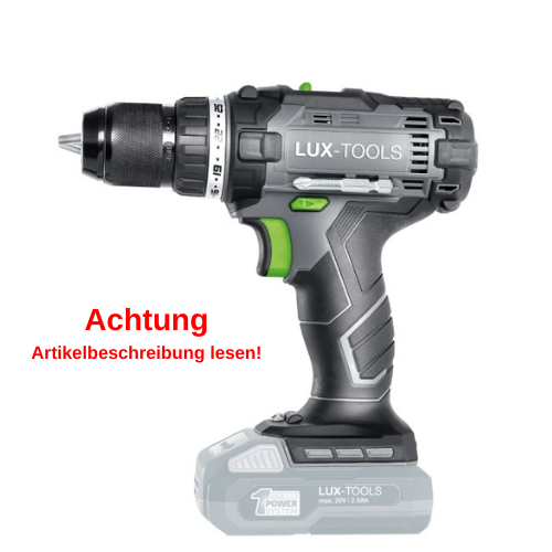LUX Akku-Bohrschrauber 1 PowerSystem A-BS-20 #E432