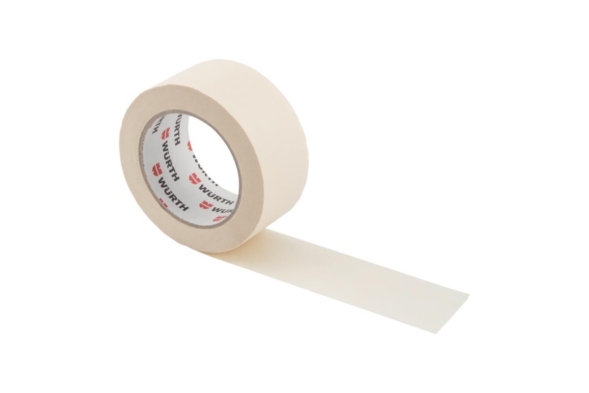 Abdeckband, Klebeband, Papierband, Beige, Rolle