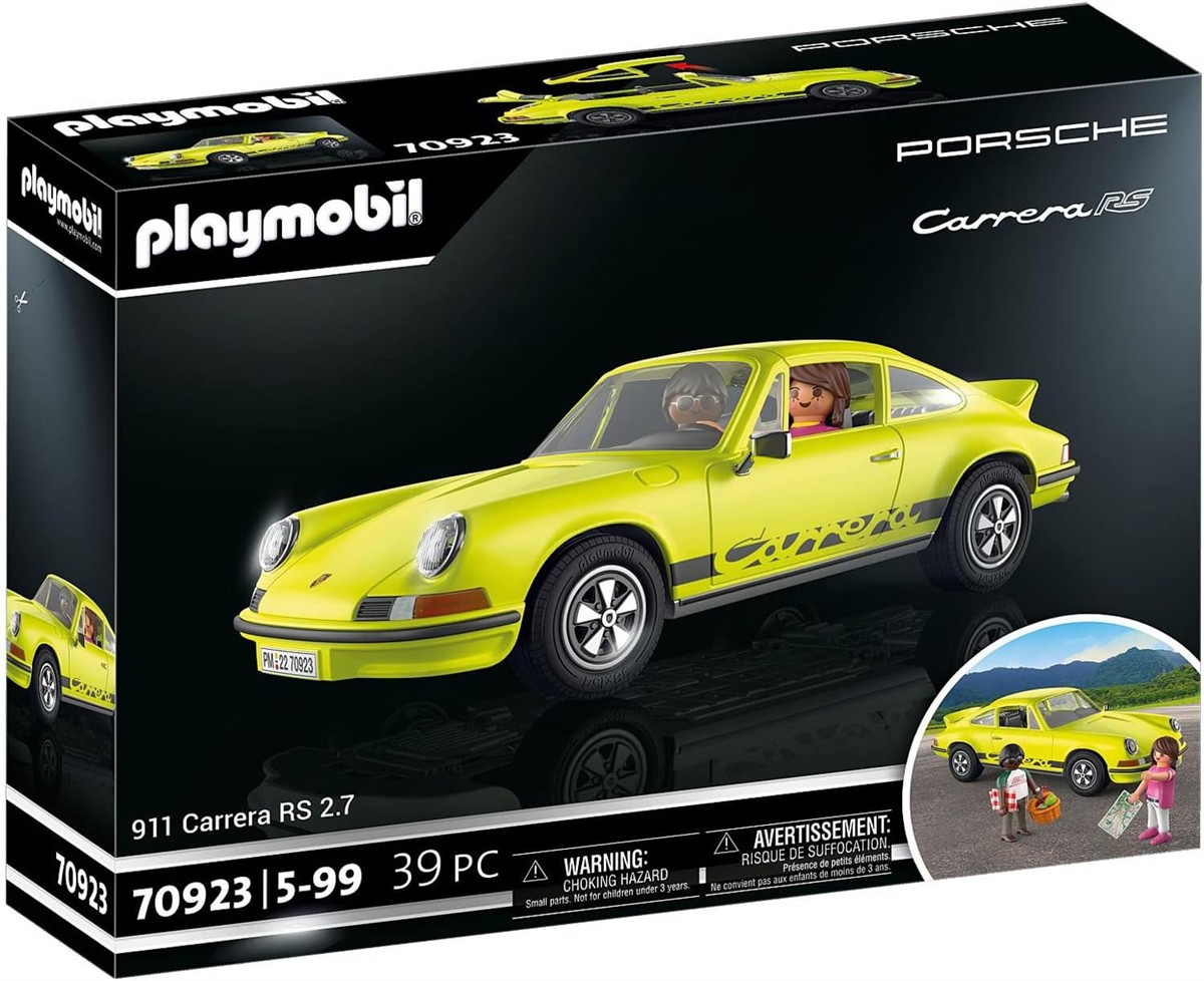 Porsche, Carrera RS, Sportwagen, Spielzeugauto, Gelb